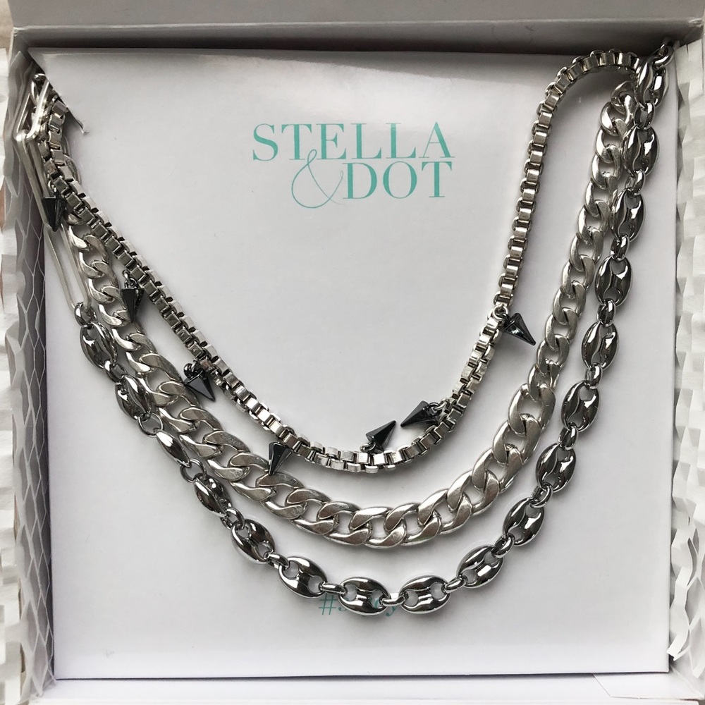 Stella & Dot Stella Strands Bold Necklace Set